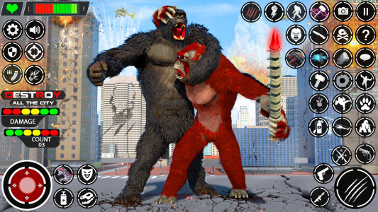 اسکرین شات 1 بازی Giant Gorilla Bigfoot Monster