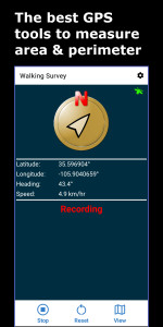 اسکرین شات 3 برنامه Land Calculator: Map Measure