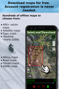 اسکرین شات 2 برنامه Polaris GPS Hike, Bike, Marine