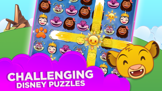 اسکرین شات 3 بازی Disney Emoji Blitz Game