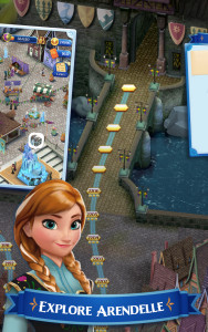 اسکرین شات 4 بازی Disney Frozen Free Fall Games