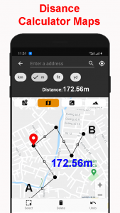 اسکرین شات 2 برنامه Land Area Calculator