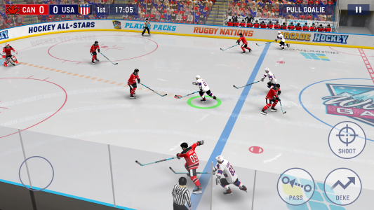 اسکرین شات 2 بازی Hockey All Stars 24