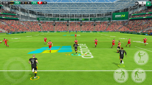 اسکرین شات 1 بازی Rugby League 24
