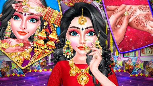 اسکرین شات 6 بازی North Indian Wedding Girl Game