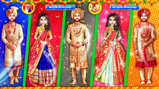 اسکرین شات 4 بازی North Indian Wedding Girl Game