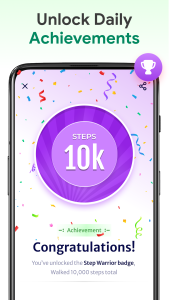 اسکرین شات 4 برنامه Step Counter - Pedometer App