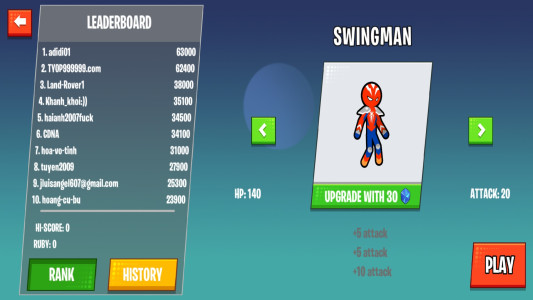 اسکرین شات 2 بازی Hero Wars - stick fight