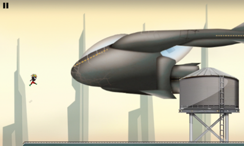 اسکرین شات 4 بازی Stickman Roof Runner