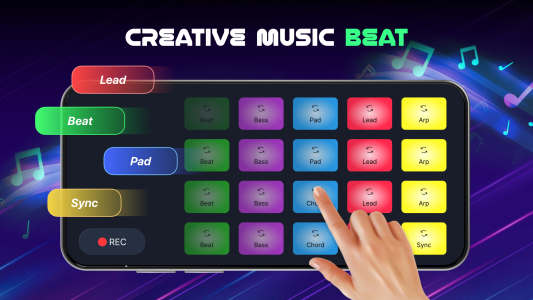 اسکرین شات 4 برنامه DJ Music Mixer - DJ Mix Studio