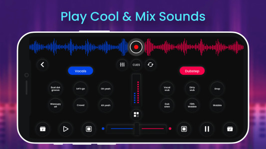 اسکرین شات 5 برنامه DJ Music Mixer - 3D DJ Remix