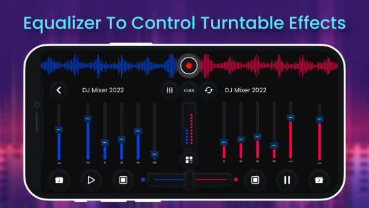 اسکرین شات 6 برنامه DJ Music Mixer - 3D DJ Remix
