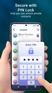 اسکرین شات 3 برنامه Hide Phone Number Contacts