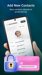 اسکرین شات 4 برنامه Hide Phone Number Contacts