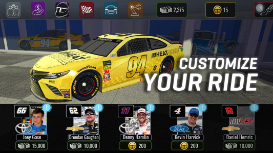 اسکرین شات 2 بازی NASCAR Heat Mobile