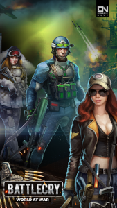 اسکرین شات 1 بازی BattleCry: World War Game Free Online RPG