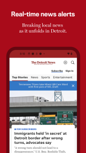 اسکرین شات 1 برنامه The Detroit News: Local News