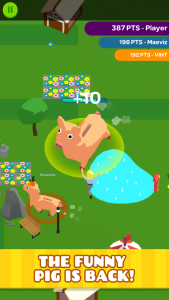 اسکرین شات 1 بازی Piggy .io. games Evolution