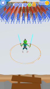 اسکرین شات 3 بازی Mr Katana: Sword Fighting Game