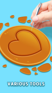 اسکرین شات 4 بازی Dalgona Candy Satisfying Game