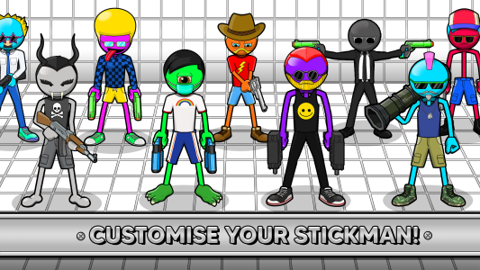 اسکرین شات 4 بازی Gun Fu: Stickman 3