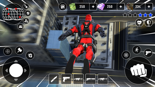 اسکرین شات 5 برنامه Super Spider: City Hero Games