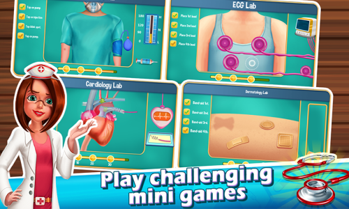 اسکرین شات 2 بازی Doctor Madness : Hospital Game