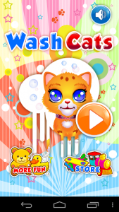 اسکرین شات 1 بازی Cat Pet Wash