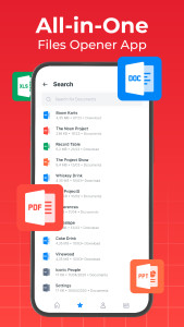اسکرین شات 1 برنامه All Document Reader and Editor