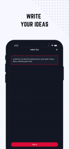 اسکرین شات 2 برنامه IMI: Midjourney Prompt Builder