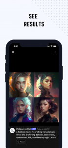 اسکرین شات 8 برنامه IMI: Midjourney Prompt Builder