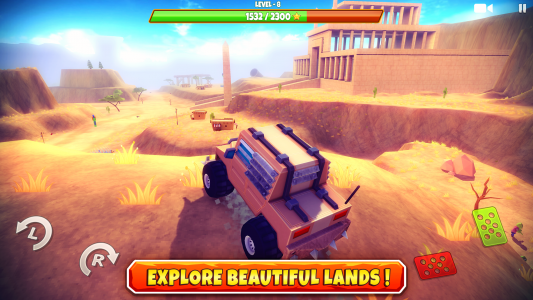 اسکرین شات 1 بازی Zombie Offroad Safari