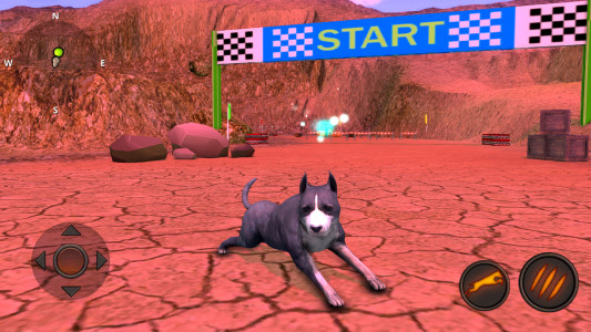 اسکرین شات 2 بازی AmStaff Dog Simulator: Puppy