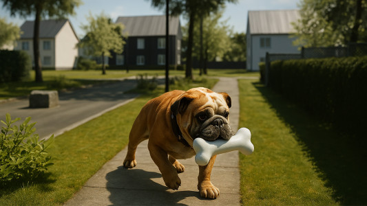 اسکرین شات 3 بازی Bull Terrier Dog Simulator 3D