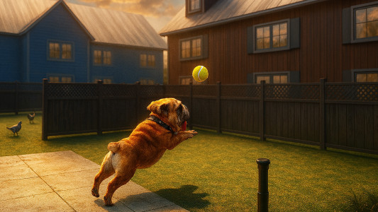 اسکرین شات 1 بازی Bull Terrier Dog Simulator 3D