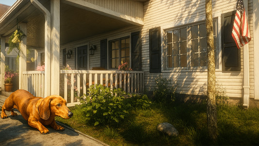 اسکرین شات 5 بازی Dachshund Dog Simulator 3D