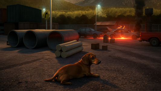 اسکرین شات 3 بازی Dachshund Dog Simulator 3D