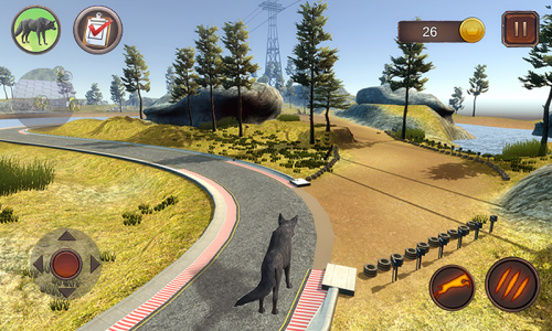 اسکرین شات 1 بازی German Shepherd Dog Simulator