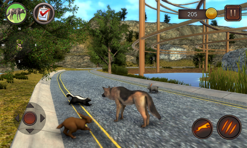اسکرین شات 4 بازی German Shepherd Dog Simulator