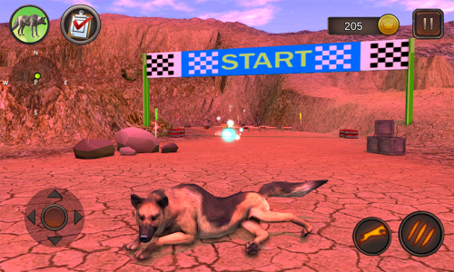 اسکرین شات 2 بازی German Shepherd Dog Simulator