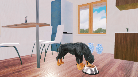 اسکرین شات 3 بازی Rottweiler Dog Simulator 3D