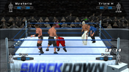 اسکرین شات 6 بازی کشتی کج 2006