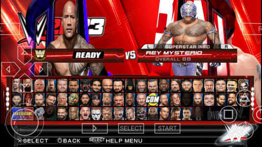 اسکرین شات 7 بازی کشتی کج 2K23 (تمام بازیکنان آزاد)