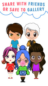 اسکرین شات 3 بازی Doll Dress Up: DIY Doll Maker