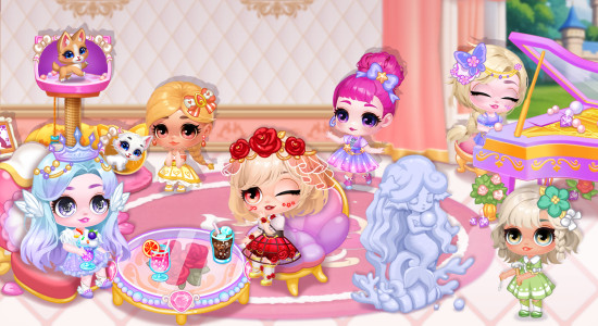 اسکرین شات 4 بازی Sweet Dolls: Princess Dress Up