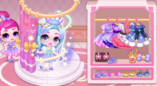 اسکرین شات 2 بازی Sweet Dolls: Princess Dress Up