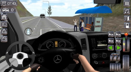 اسکرین شات 3 بازی Minibus Van Driver Game