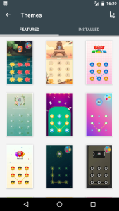 اسکرین شات 3 برنامه AppLock Theme Aurora
