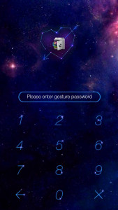 اسکرین شات 1 برنامه AppLock Theme Galaxy