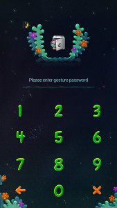 اسکرین شات 2 برنامه AppLock Theme Lucky Clover